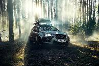Datsun с удочкой и топором
